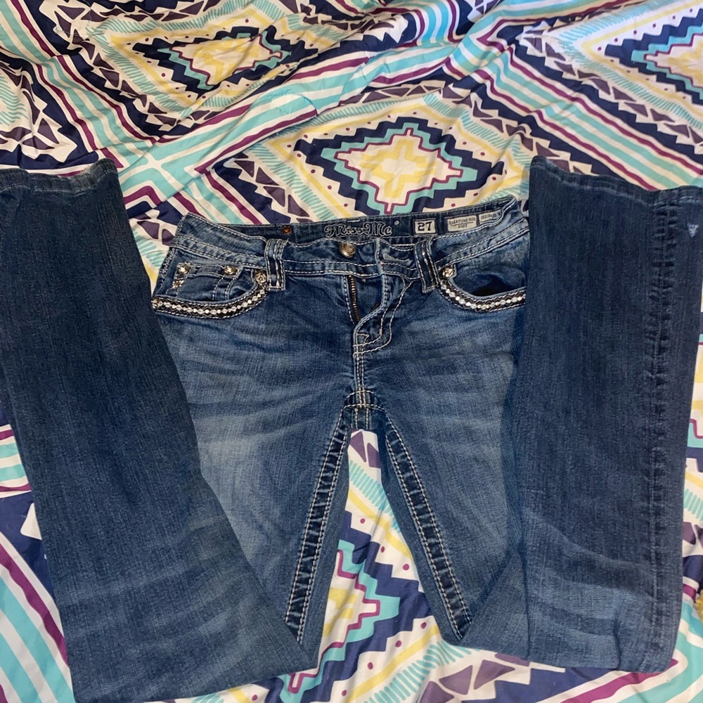 Size 27 miss me jeans